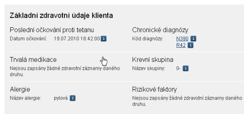 udaje klienta izip