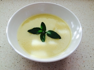 celerovo-cuketová polévka dieta ketodiet