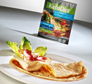 proteinová omeleta ketodiet